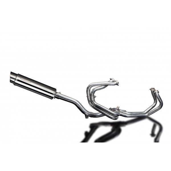 Delkevic volledig systeem Round RVS 350mm - VFR800 (1998-2001)