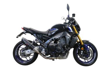 GPR Furore Evo4 Poppy Carbon Compleet Uitlaatsysteem met E-keur incl. Katalysator Yamaha MT-09 / FJ-09 2021 - 2023