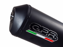 GPR Ghisa Slip-on Einddemper met E-keur Moto Guzzi Stelvio 1200 4V 2008 > 2010