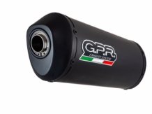 GPR Ghisa Slip-on Einddemper met E-keur Moto Guzzi Stelvio 1200 4V 2008 > 2010