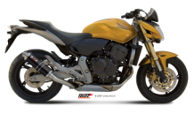 Mivv GP RVS Black Slip-on Einddemper met E-keur Honda Hornet 600 2007 > 2013