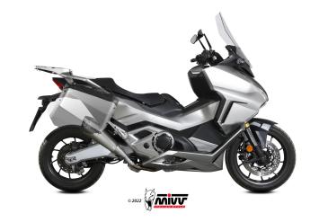 Mivv Delta Race RVS Einddemper met E-keur Honda Forza 750 2021 > 2024
