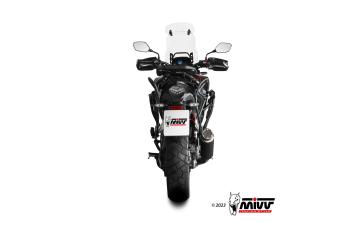 Mivv GP Pro RVS Black Slip-on Einddemper met E-keur Honda CB 500 X 2021 - 2024