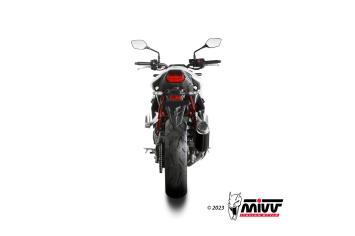 Mivv GP Pro RVS Black Slip-on EInddemper met E-keur Honda CB 750 Hornet 2023 - 2024