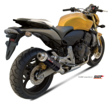 Mivv GP RVS Black Slip-on Einddemper met E-keur Honda Hornet 600 2007 > 2013