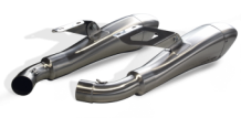 HP Corse Hydroform RVS Slip-on Dubbele Einddemper set (L+R) met E-keur Ducati Monster 796 2010 > 2014