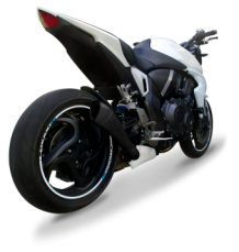 HP Corse Hydroform RVS Black Slip-on Einddemper met E-keur incl. Katalysator Honda CB 1000 R 2008 > 2015