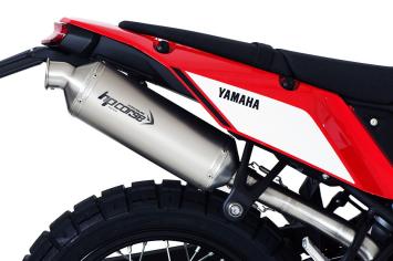 HP Corse SP-1 Short Titanium Einddemper met E-keur Yamaha Tenere 700 2019 > 2024