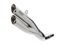 Hurric Pro 2 RVS Einddemper met E-keur Yamaha Fazer FZ1 / Fazer 2006 - 2015