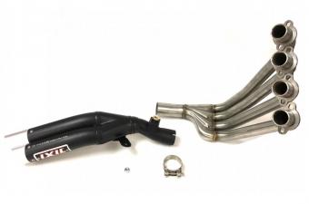 Ixil L3XB Hyperlow XL RVS Black Compleet Uitlaatsysteem met E-keur Honda CB 650 R 2019 > 2020