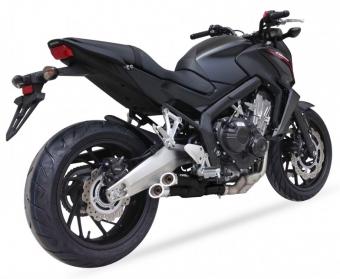 Ixil L3XB Hyperlow XL RVS Black Compleet Uitlaatsysteem met E-keur Honda CB 650 R 2019 > 2020