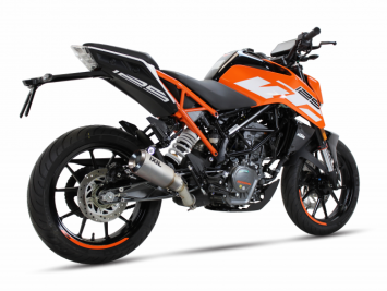 Ixil Race Extreme RVS Einddemper met E-keur KTM Duke 390 2017 - 2020