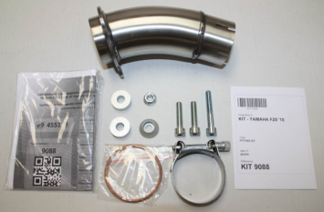 IXIL Hexoval Xtrem Evolution RVS Einddemper met E-keur Yamaha FZ 8 / Fazer 2010 > 2016