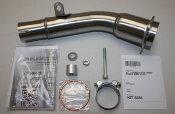 IXIL Hexoval Xtrem Evolution RVS Einddemper Set met E-keur Honda VTR 1000 F 1997 2006