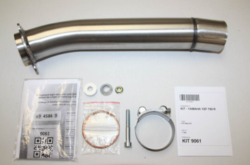 IXIL Hexoval Xtrem Evolution RVS Einddemper met E-keur YZF 750 R 1993 1998