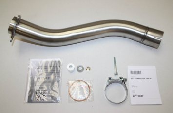 IXIL Hexoval Xtrem Evolution RVS Einddemper met E-keur YZF R1 2002 2003