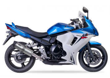 IXIL Hexoval Xtrem Evolution RVS Einddemper met E-keur Suzuki GSX 650 F 2008 2015