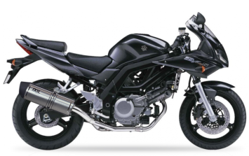 IXIL Hexoval Xtrem Evolution RVS Einddemper met E-keur Suzuki SV 650 S 2006 2010