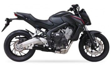 Ixil L3XB Hyperlow XL RVS Black Compleet Uitlaatsysteem met E-keur Honda CBR 650 F 2014 > 2018