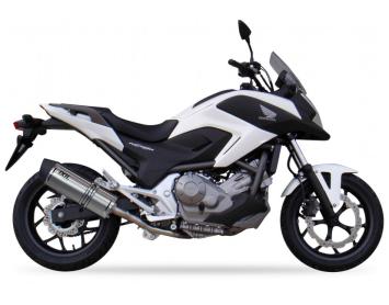 IXIL Hexoval Xtrem Evolution RVS Einddemper met E-keur Honda NC 700 X/ S 2012 - 2013