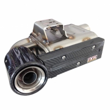 IXIL SX1 Volledig Uitlaatsysteem met Euro4 Keuring Kawasaki ER6 N / F 2012 - 2016