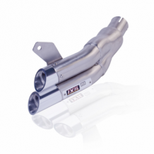 Ixil Hyperlow Dual RVS Einddemper zonder E-keur Kawasaki ZX-10R 2008 > 2010
