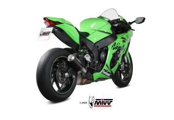 Mivv MK3 Carbon Einddemper met E-keur Kawasaki ZX-10 R / RR / SE 2016 > 2024