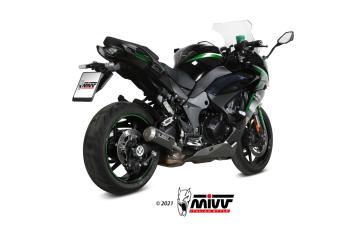 Mivv MK3 Carbon Einddemper zonder E-keur Kawasaki NINJA 1000 SX / Tourer 2020 > 2024