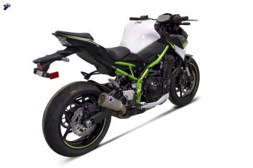 Termignoni GP2R-R Slip-On RVS Einddemper zonder E-keur Kawasaki Z900 2020 - 2022