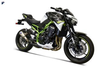 Termignoni GP2R-R Slip-On RVS Einddemper zonder E-keur Kawasaki Z900 2020 - 2022