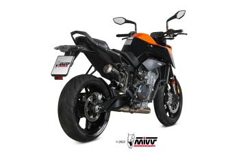 Mivv MK3 RVS Black Einddemper zonder E-keur KTM 890 Duke 2020 > 2024