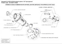 Akrapovic Linkpipe Titanium Kawasaki ZX10R 2011-2015
