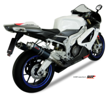 Mivv GP Carbon Slip-on Einddemper Set (L+R) met E-keur Aprilia RSV 1000 2004 > 2008