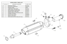 Mivv Suono RVS Slip-on Einddemper met E-keur BMW K 1200 GT 2005 > 2008