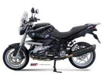 Mivv Suono RVS Black Slip-on Einddemper met E-keur BMW R 1200 R 2008 > 2010