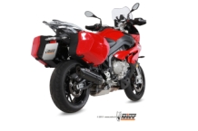 Mivv Suono RVS Black Slip-on Einddemper met E-keur BMW S 1000 XR 2015 > 2019