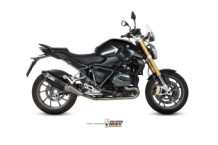 Mivv Speed Edge RVS Black Slip-on Einddemper met E-keur BMW R 1200 R 2015 > 2018