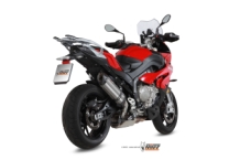 Mivv Suono RVS Slip-on High Up Einddemper met E-keur BMW S 1000 XR 2015 > 2019