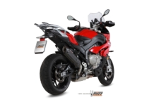 Mivv Suono RVS Black High Up Slip-on Einddemper met E-keur BMW S 1000 XR 2015 > 2019