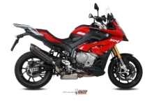 Mivv Suono RVS Black High Up Slip-on Einddemper met E-keur BMW S 1000 XR 2015 > 2019