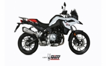 Mivv Delta Race RVS Slip-on Einddemper met E-keur BMW F 750 GS 2018 > 2024