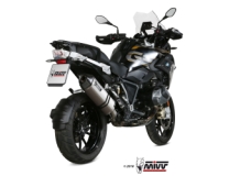 Mivv Speed Edge RVS Slip-on Einddemper met E-keur BMW R 1250 GS 2019 > 2023
