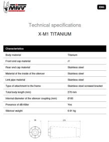 Mivv MK3 Carbon Einddemper met E-keur BMW S 1000 RR 2019 > 2023