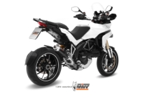 Mivv GP RVS Black Slip-on Einddemper met E-keur Ducati Multistrada 1200 2010 > 2014