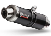Mivv GP RVS Black Slip-on Einddemper met E-keur KTM 690 DUKE 2012 > 2018