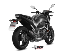 Mivv Suono RVS Black Slip-on Einddemper met E-keur Honda NC 750 S / X 2016 > 2022