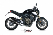 Mivv Delta Race RVS Black Compleet Uitlaatsysteem met E-keur CB 650 R 2019 > 2023