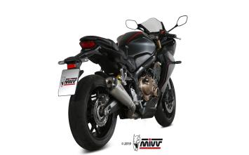 Mivv Delta Race RVS Volledig Uitlaatsysteem met E-keur Honda CBR 650 R / CB 650 R 2019 - 2023