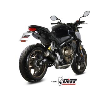 Mivv MK3 Carbon Volledig uitlaatsysteem zonder E-keur Honda CBR 650 R - CB 650 R 2019 - 2023