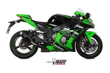 Mivv GP Pro RVS Black Einddemper met E-keur Kawasaki ZX-10 R / RR / SE 2016 > 2025
